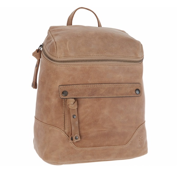 frye melissa leather backpack